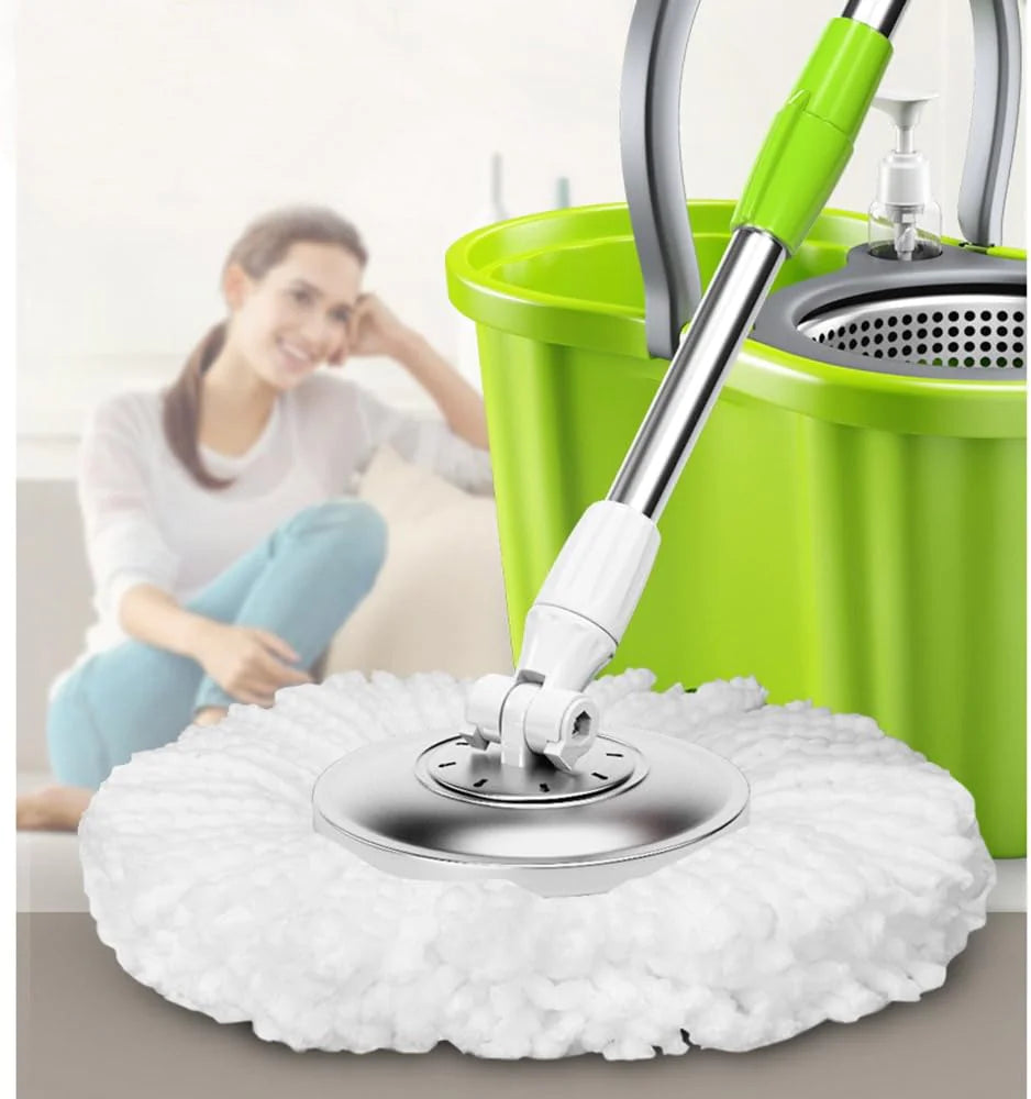 6 Pack Replacement Microfiber Mop Head Refill 360° Spin Easy Cleaning For Mop WEM Support (www.WEM.support)