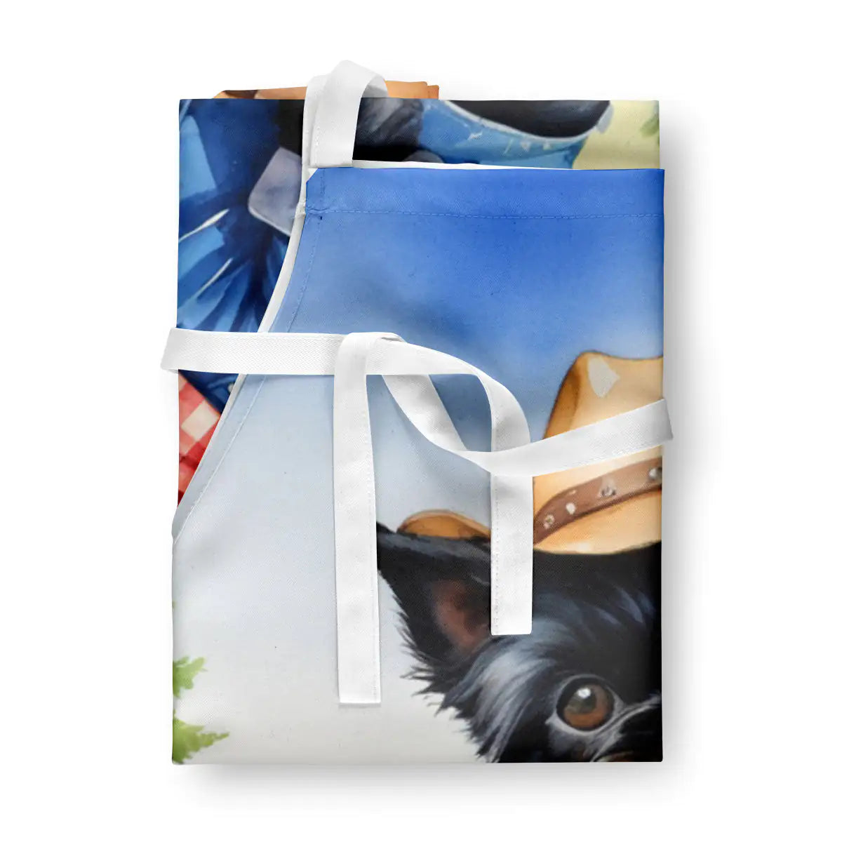 Affenpinscher Cowboy Welcome Apron WEM Support (www.WEM.support)