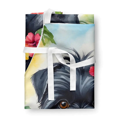 Affenpinscher Luau Apron WEM Support (www.WEM.support)