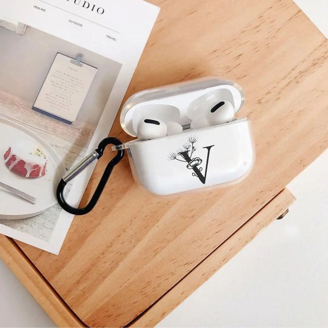 Airpod Pro Case2- Letter V WEM Support (www.WEM.support)