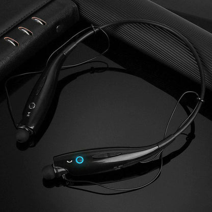 Bluetooth Neckband Wireless Headphones Mic Headset Stereo Earbuds Earphone WEM Support (www.WEM.support)