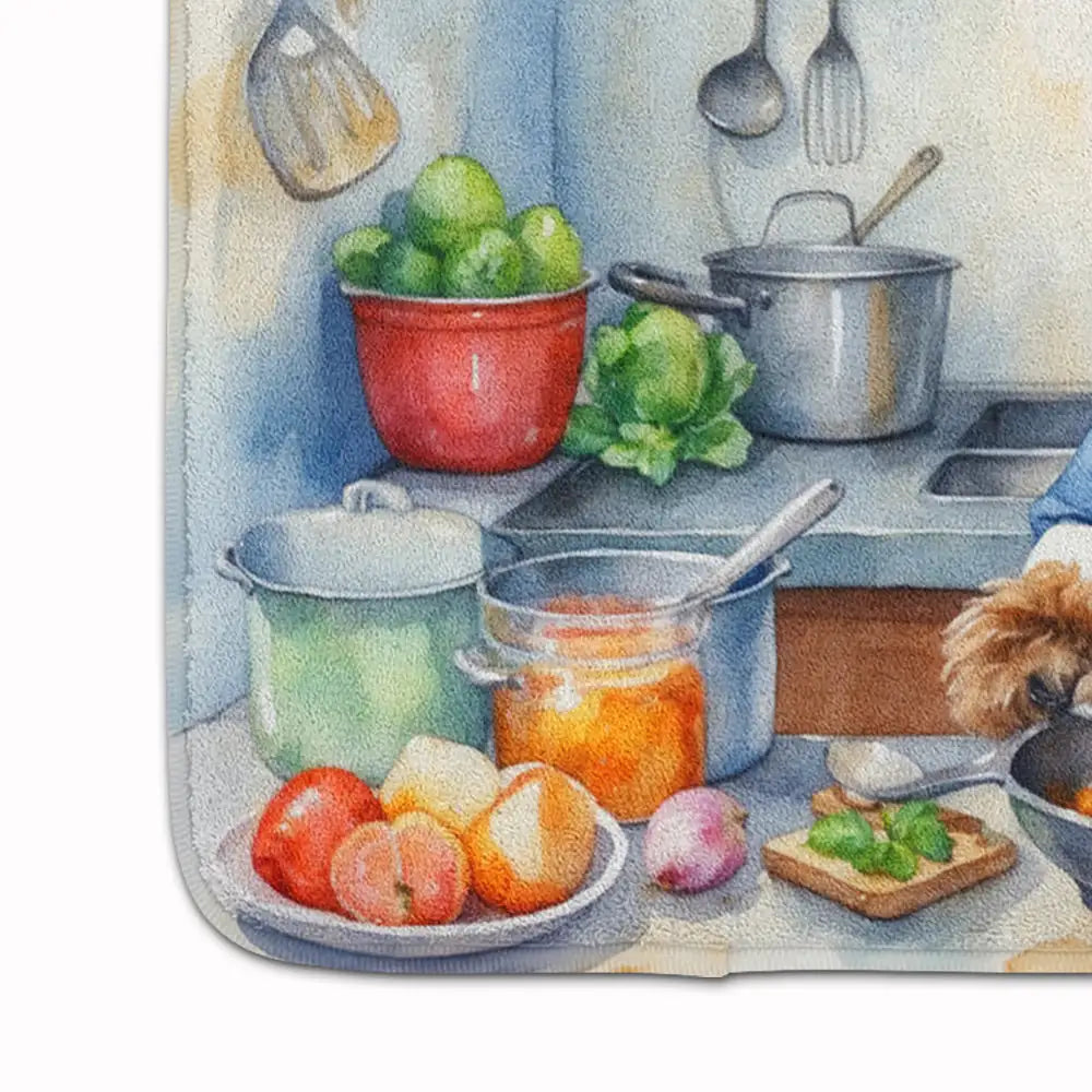 Brussels Griffon The Chef Memory Foam Kitchen Mat WEM Support (www.WEM.support)