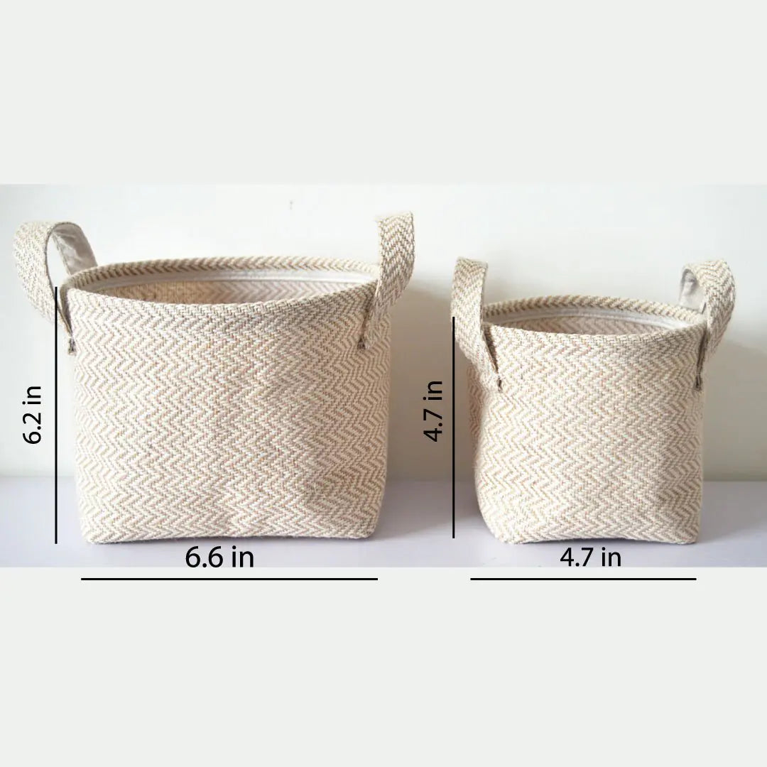 Decorative Basket (Set of 2) WEM Support (www.WEM.support)