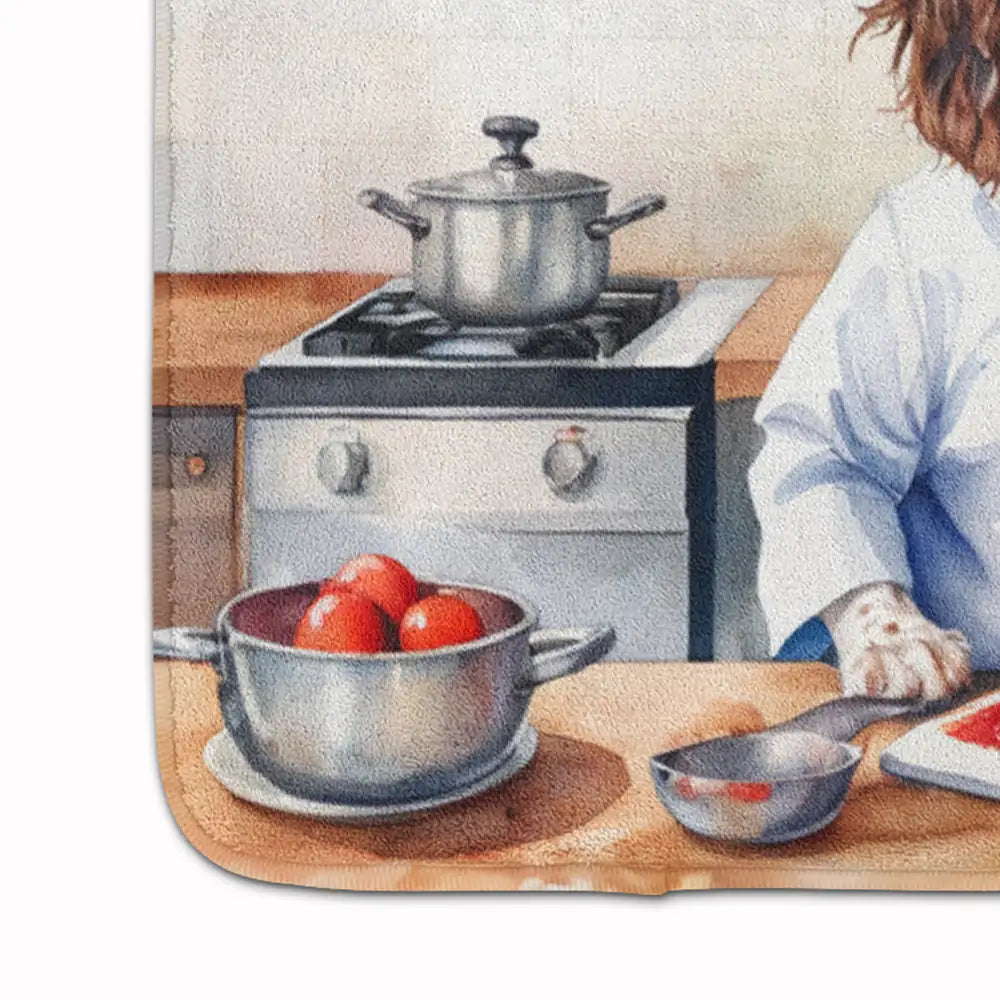 English Springer Spaniel The Chef Memory Foam Kitchen Mat WEM Support (www.WEM.support)