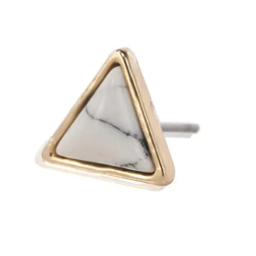 Gypsy Earrings-Sea Salt White WEM Support (www.WEM.support)