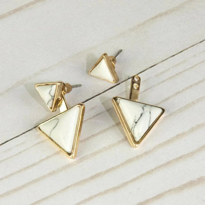 Gypsy Earrings-Sea Salt White WEM Support (www.WEM.support)