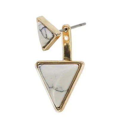 Gypsy Earrings-Sea Salt White WEM Support (www.WEM.support)