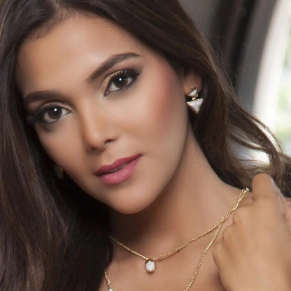 Gypsy Earrings-Sea Salt White WEM Support (www.WEM.support)