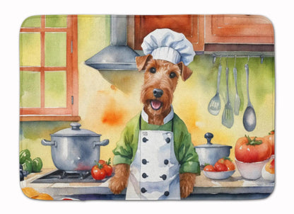 Irish Terrier The Chef Memory Foam Kitchen Mat WEM Support (www.WEM.support)