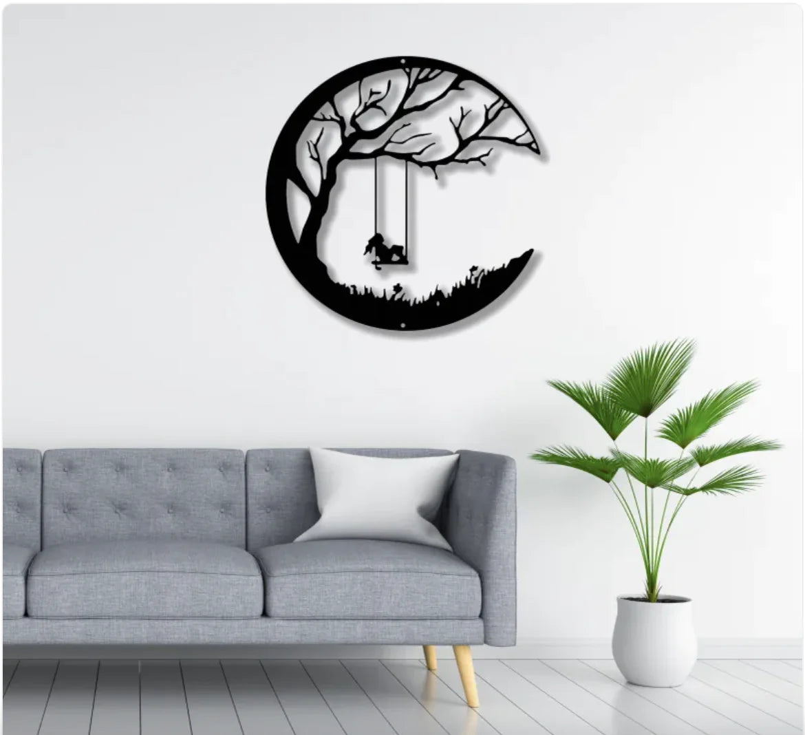 Iron Wall Hanging Decorative Study Paintings WEM Support (www.WEM.support)