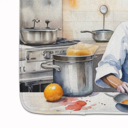 Italian Greyhound The Chef Memory Foam Kitchen Mat WEM Support (www.WEM.support)