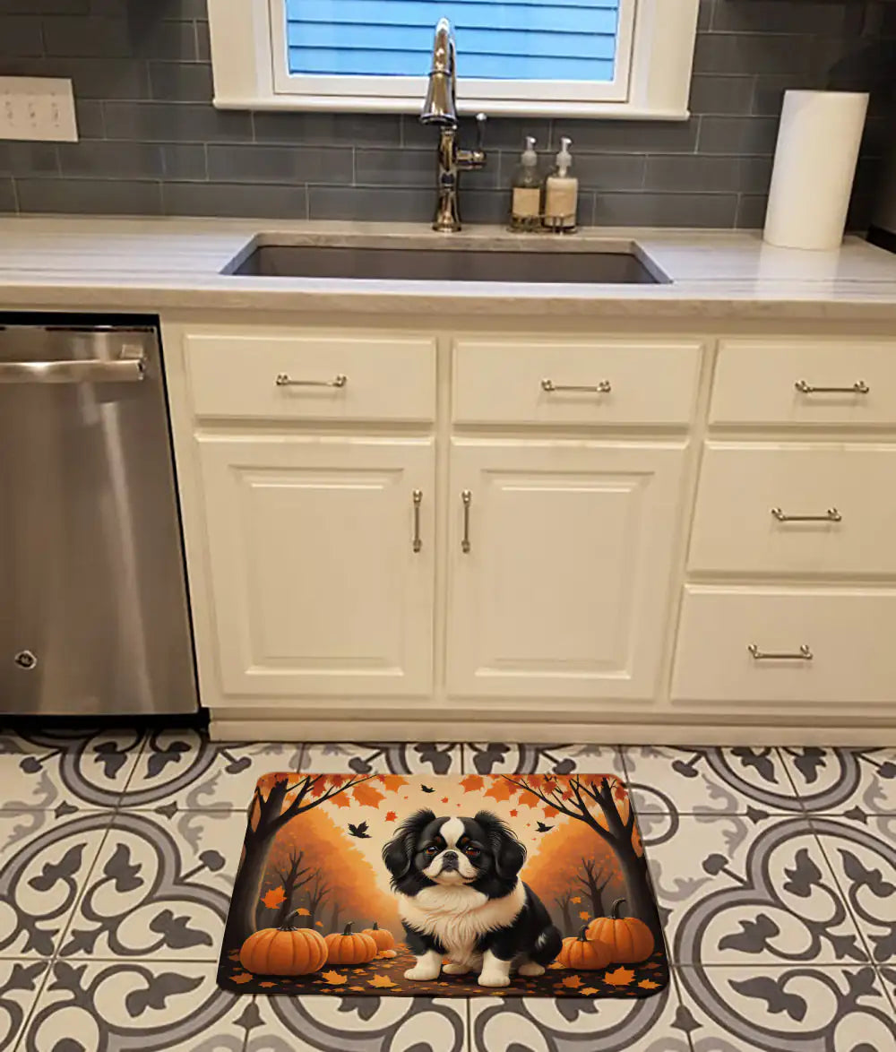 Japanese Chin Fall Memory Foam Kitchen Mat WEM Support (www.WEM.support)