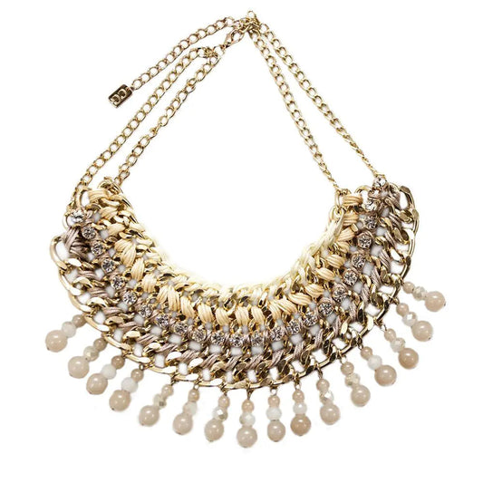 Lattice Necklace- Gold WEM Support (www.WEM.support)