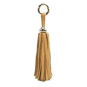 Leather Tassel - Pollen/Gold WEM Support (www.WEM.support)