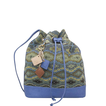 LOLA Pull Bag- Ocean Blue WEM Support (www.WEM.support)