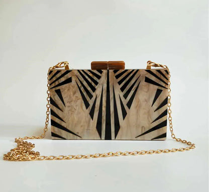 Luxe Clutch -Black WEM Support (www.WEM.support)