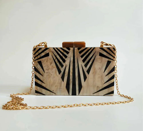 Luxe Clutch -Black WEM Support (www.WEM.support)
