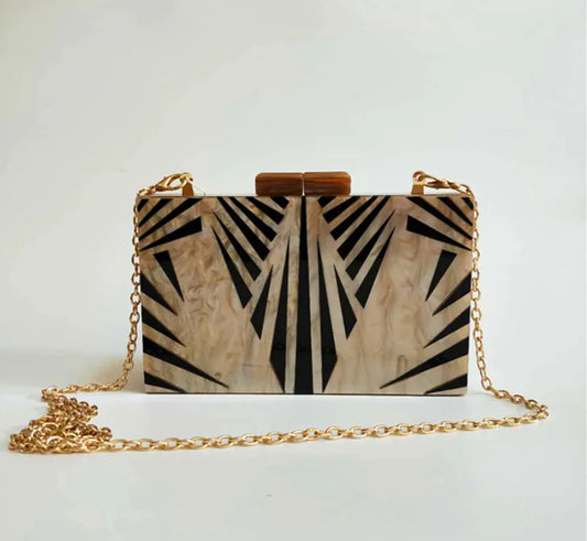 Luxe Clutch -Black WEM Support (www.WEM.support)