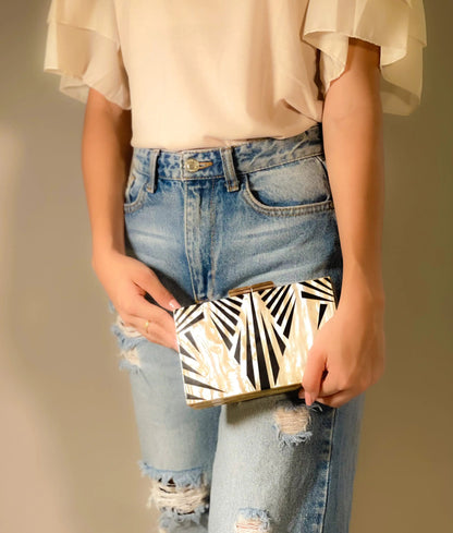 Luxe Clutch -Black WEM Support (www.WEM.support)