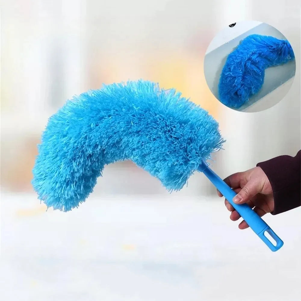 Microfiber Duster Cleaning Brush Dust Cleaner Bendable Handle Soft Ceiling Fan WEM Support (www.WEM.support)