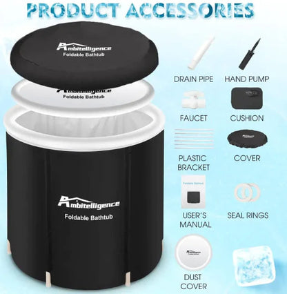 Portable Cold Water Therapy Tub WEM Support (www.WEM.support)