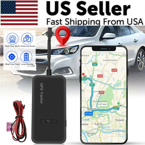 Real Time GPS Tracker Tracking Locator Device GPRS GSM Car/Motorcycle Anti Theft WEM Support (www.WEM.support)