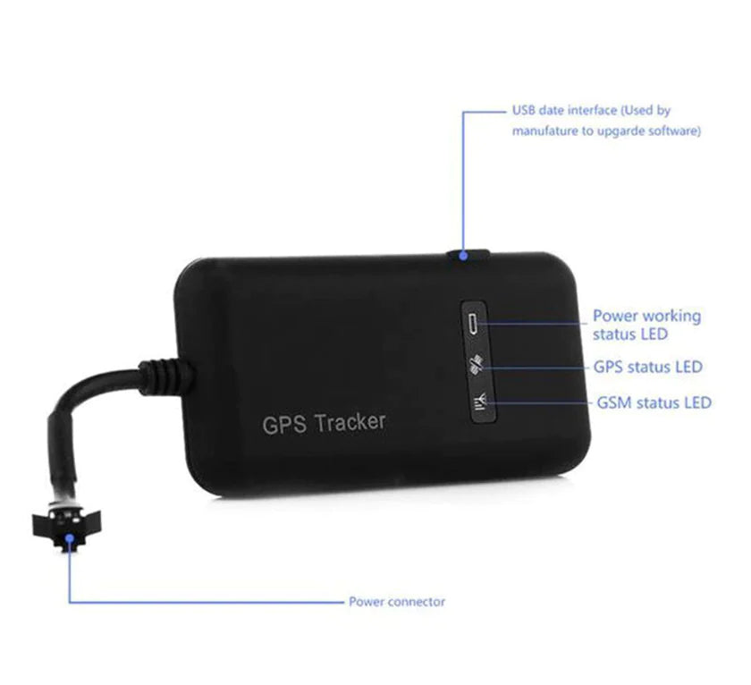 Real Time GPS Tracker Tracking Locator Device GPRS GSM Car/Motorcycle Anti Theft WEM Support (www.WEM.support)