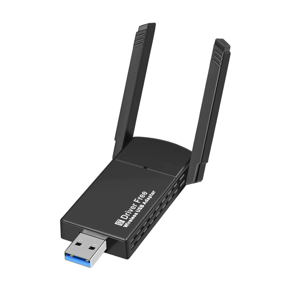 USB 3.0 Wireless WIFI Adapter 1300Mbps Long Range Dongle Dual Band 5Ghz Network WEM Support (www.WEM.support)