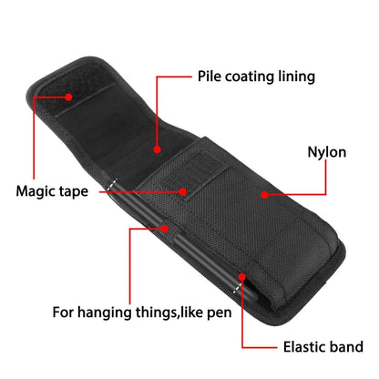 Vertical Cell Phone Holster Pouch Wallet Case With Belt Clip For iPhone Samsung WEM Support (www.WEM.support)