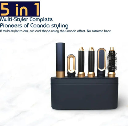 5-in-1 Multi Hair Styler & Curling Iron WEM Support (www.WEM.support)