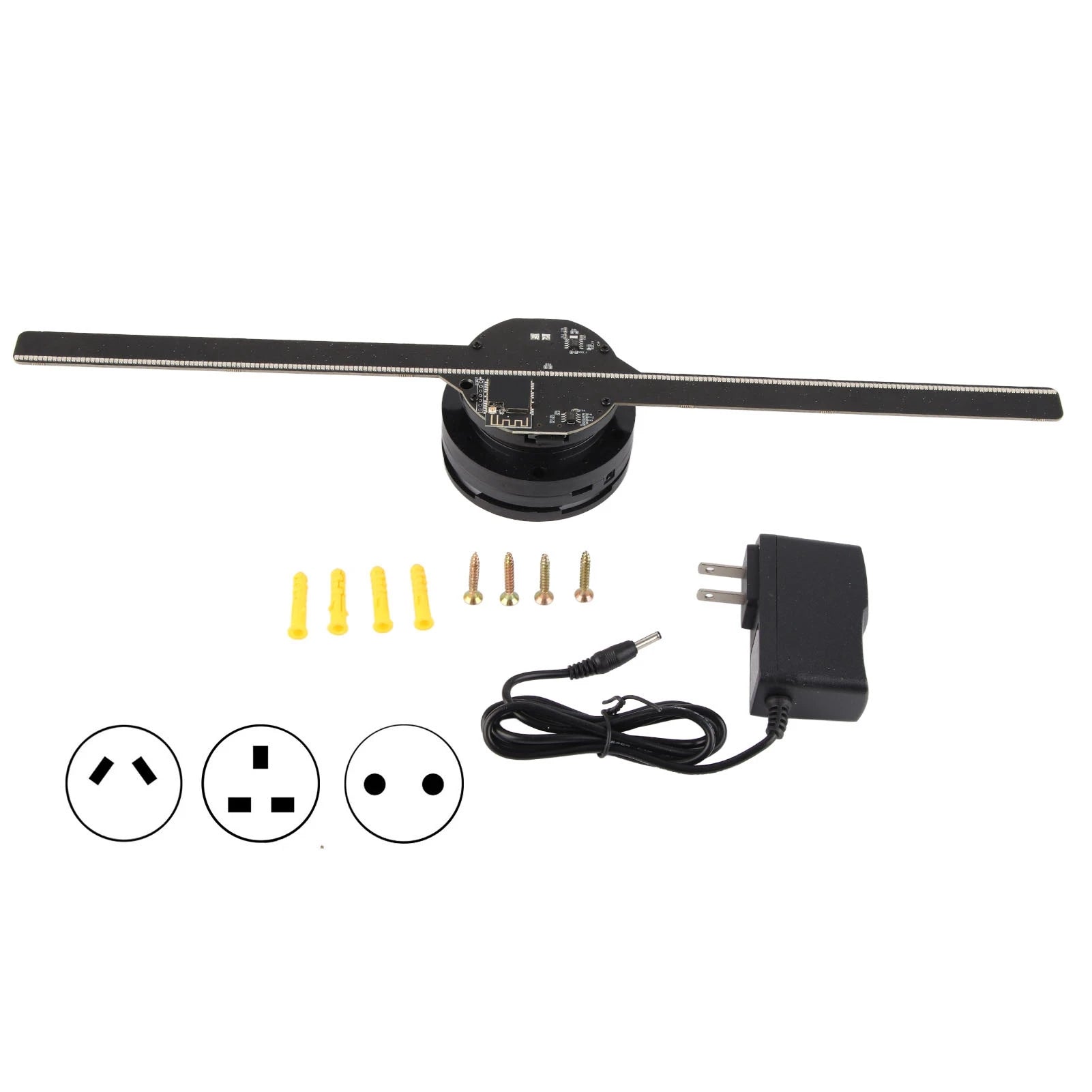 LED Holographic Projector Display Advertising Light WEM Support (www.WEM.support)