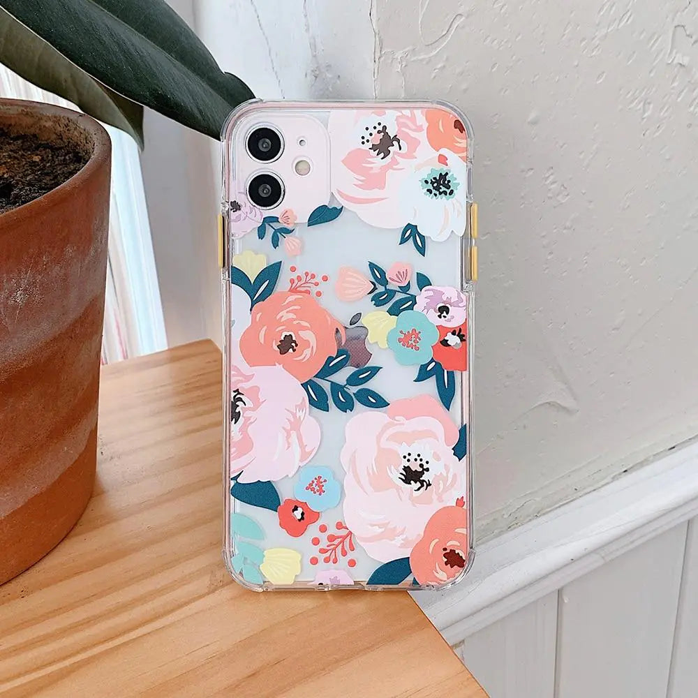 Vibrant Floral Phone Case WEM Support (www.WEM.support)