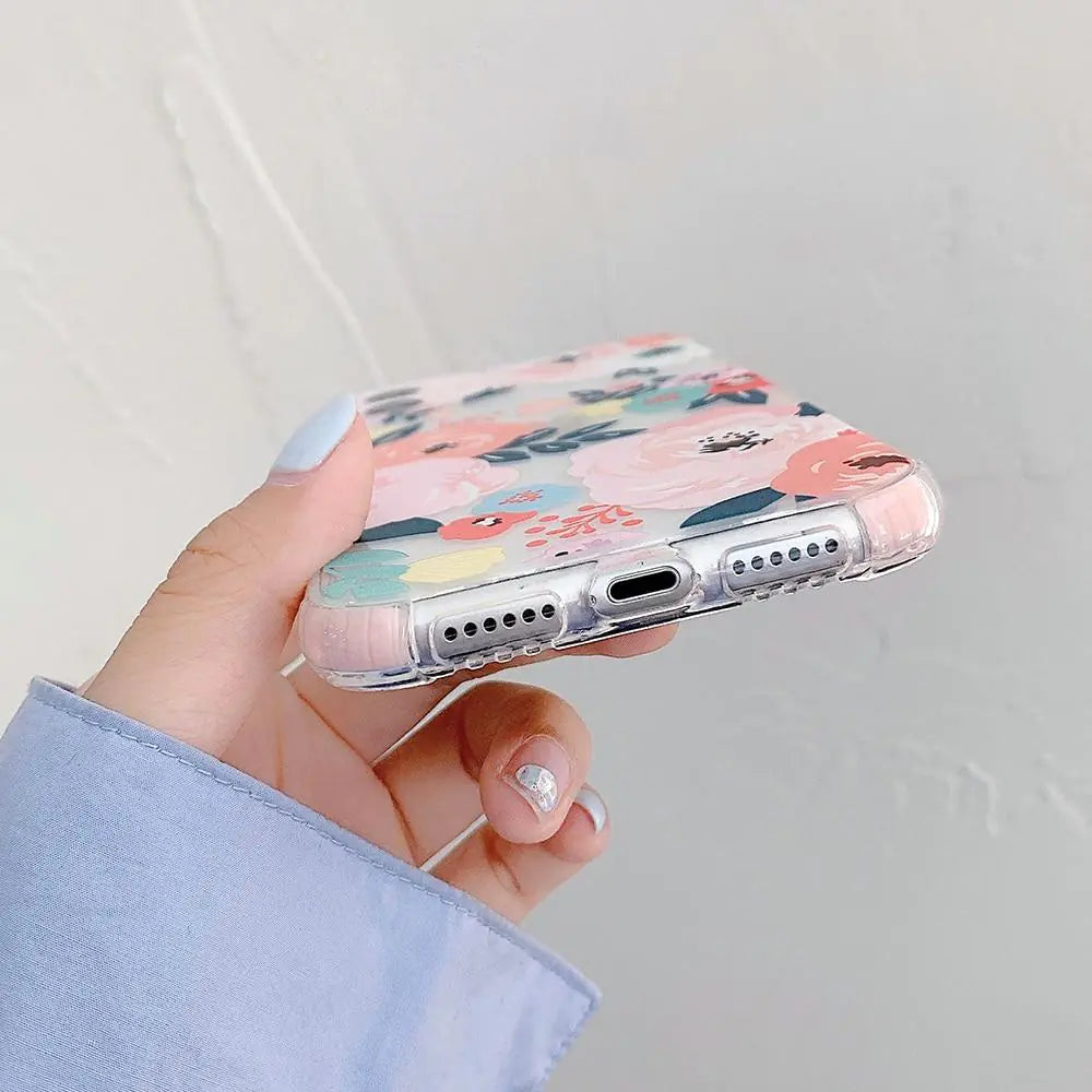 Vibrant Floral Phone Case WEM Support (www.WEM.support)
