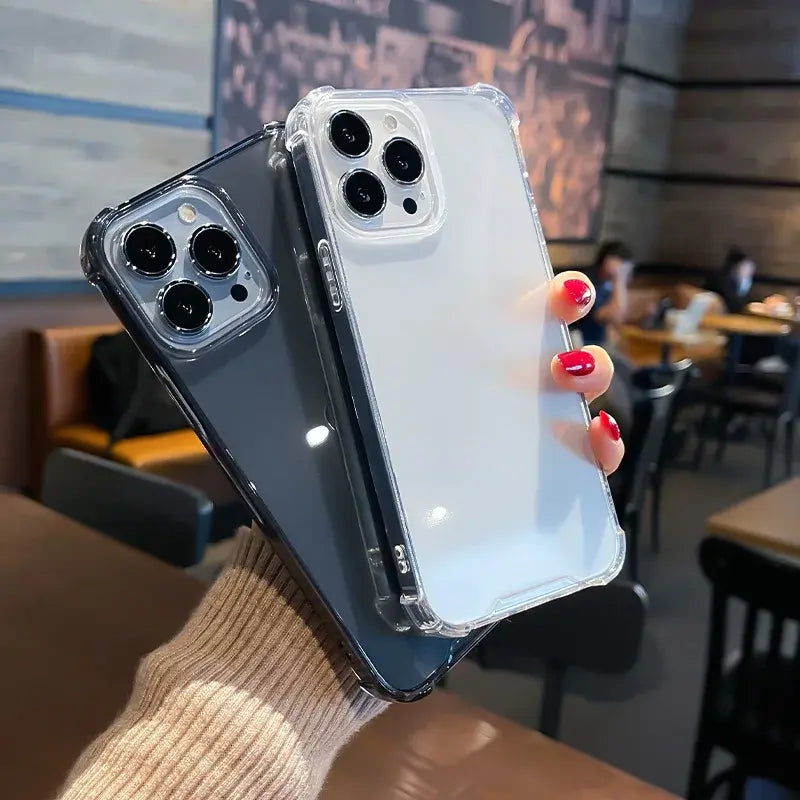 Transparent Shockproof Case for iPhone WEM Support (www.WEM.support)