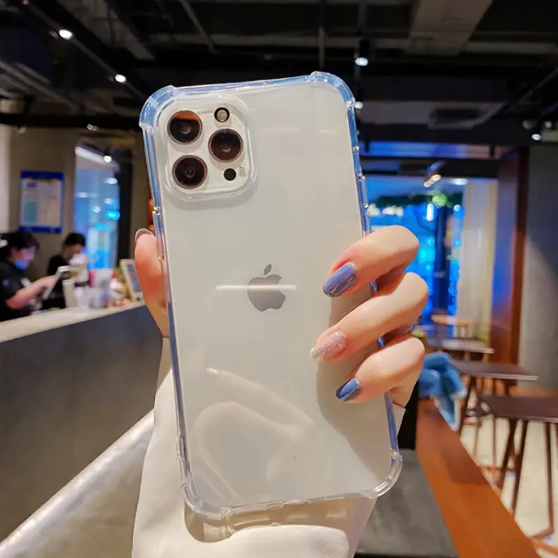 Transparent Shockproof Case for iPhone WEM Support (www.WEM.support)