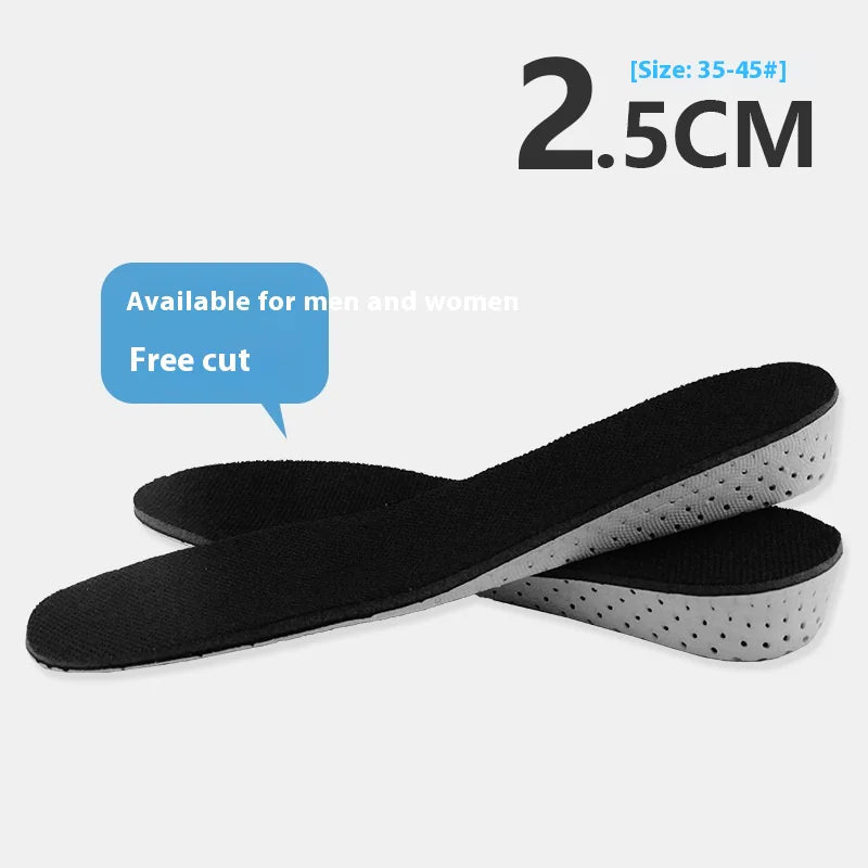 Invisible Height-Increasing Insole WEM Support (www.WEM.support)