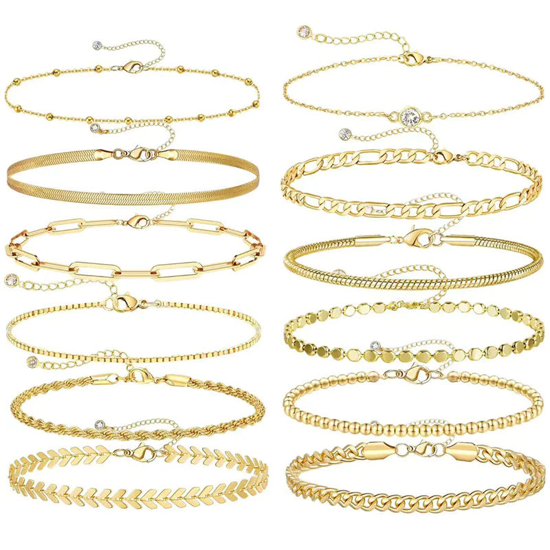 14K Gold Plated Paperclip Chain Bracelet – 925 Sterling Silver WEM Support (www.WEM.support)