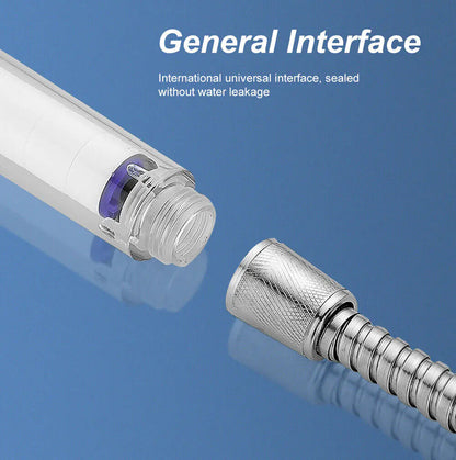 High Pressure Shower Head Adjustable 360° Rotation Turbine Water Saving Shower WEM Support (www.WEM.support)