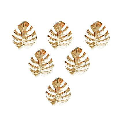 Leaf Napkin Ring Set of 6 WEM Support (www.WEM.support)