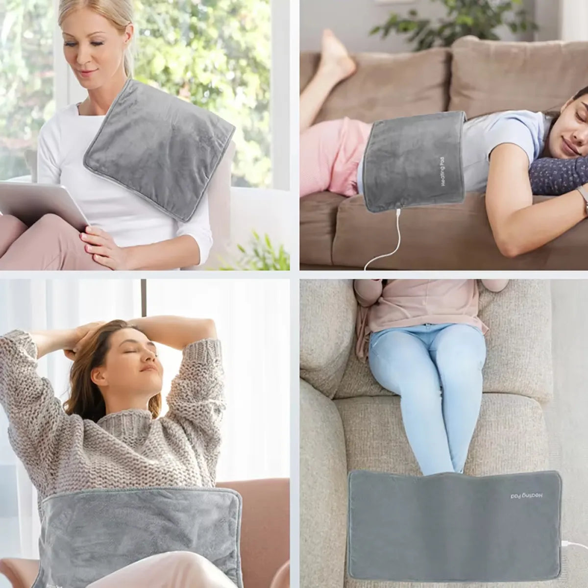 Graphene USB Heating Scarf Pad Body Relax Hot Compress WEM Support (www.WEM.support)
