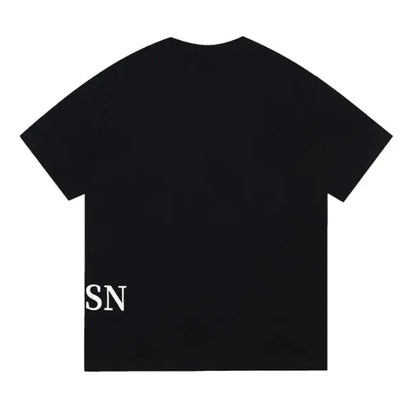 High Street Fashion Brand Printed Letters Men's Short Sleeve WEM Support (www.WEM.support)