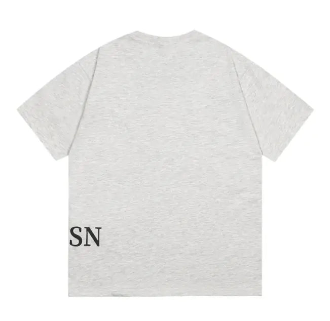 High Street Fashion Brand Printed Letters Men's Short Sleeve WEM Support (www.WEM.support)