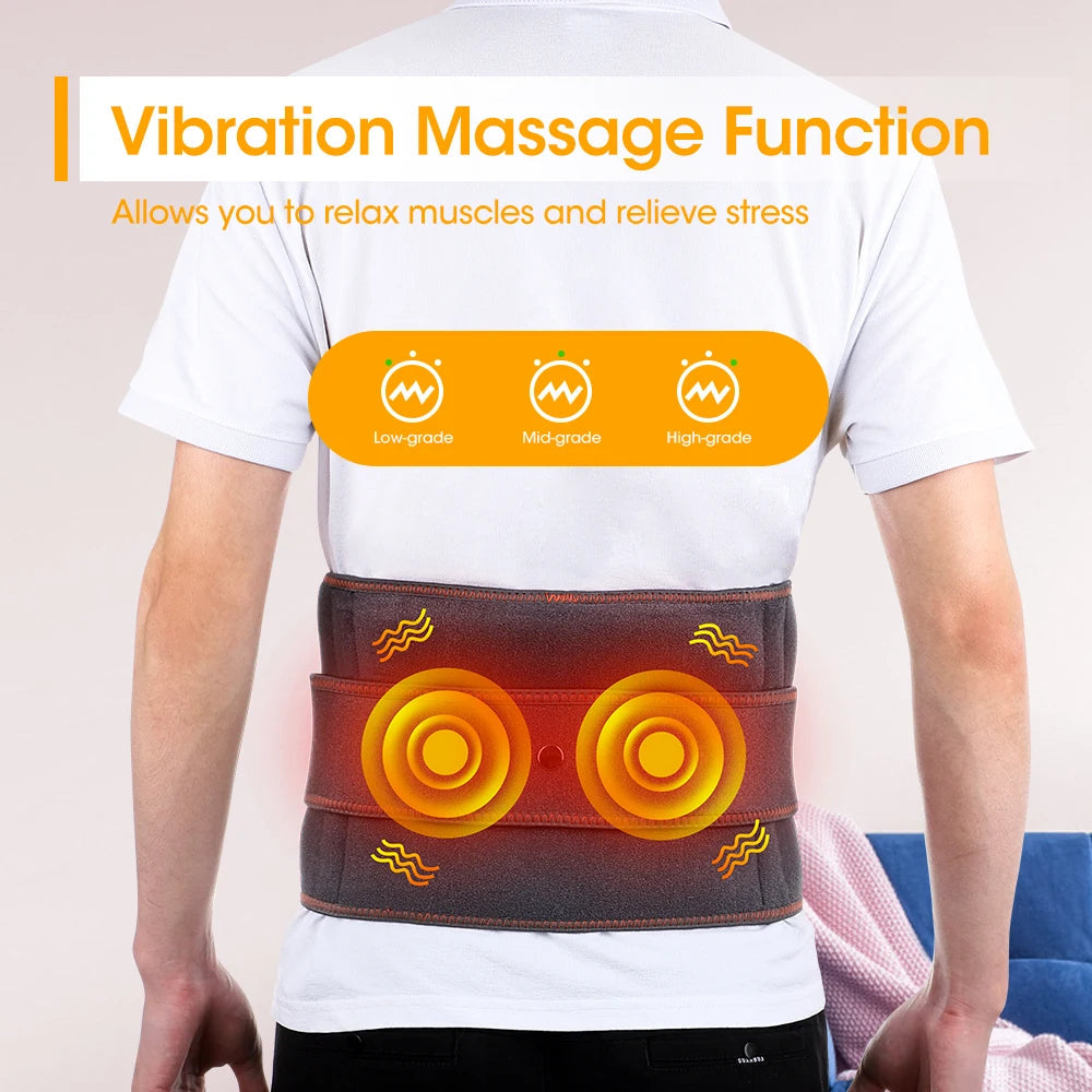 Multifunctional Heating Waist Massager WEM Support (www.WEM.support)