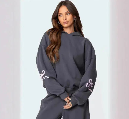 Loose Fit Printed Sweater WEM Support (www.WEM.support)