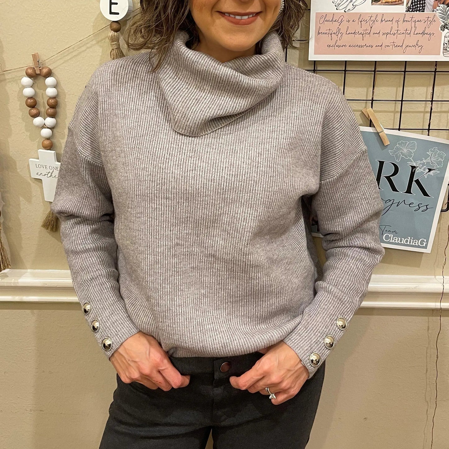 Winnie Turtleneck Sweater WEM Support (www.WEM.support)