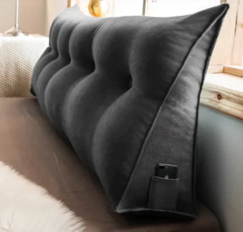 Comfy Bedside Cushion Sofa Large Back WEM Support (www.WEM.support)