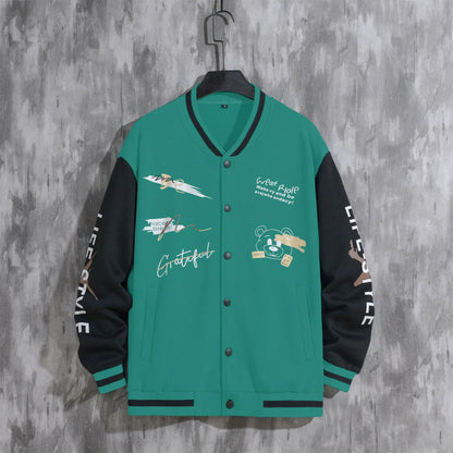 Men's Baseball Uniforms Coat WEM Support (www.WEM.support)