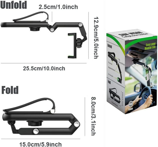 Universal Clip Mount For Secure Phone Placement In Any Car WEM Support (www.WEM.support)