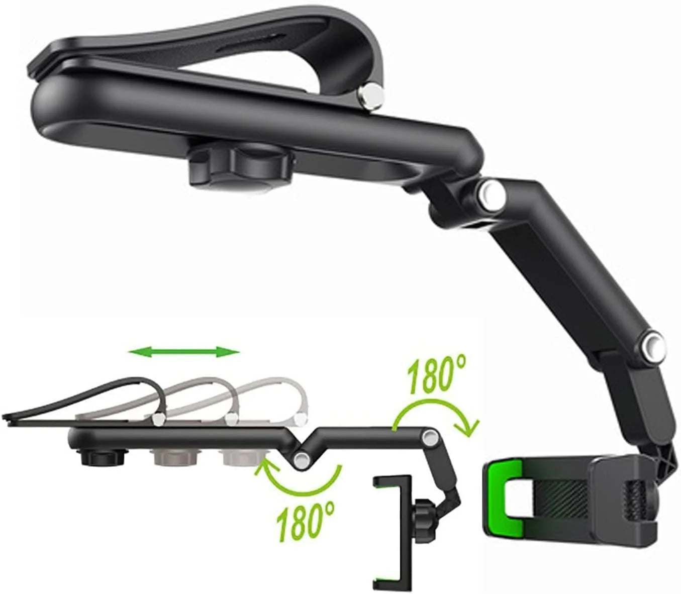 Universal Clip Mount For Secure Phone Placement In Any Car WEM Support (www.WEM.support)