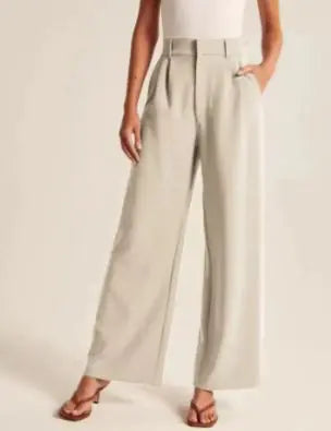 Wide Leg Elegant Pants WEM Support (www.WEM.support)